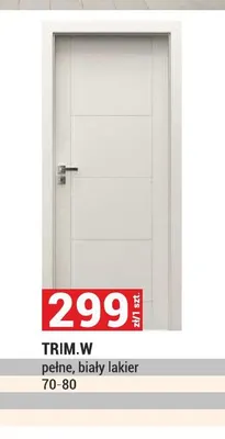 Drzwi pełne Trim.W promocja w Merkury Market