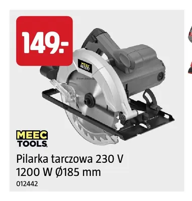 Pilarka tarczowa Meec Tools promocja w Jula