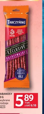 Kabanosy Exclusive dojrzewające Tarczyński promocja w Selgros