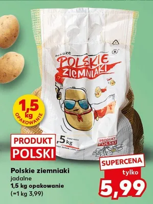 Ziemniaki polskie jadalne promocja w Kaufland