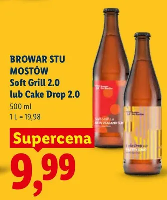 Piwo kraftowe Cake Drop 2.0 promocja w Lidl
