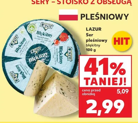 Ser pleśniowy błękitny  promocja w Kaufland