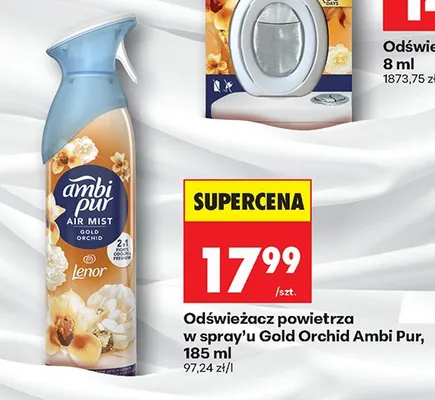 Odświeżacz powietrza w spray'u Gold Orchid promocja w Biedronka