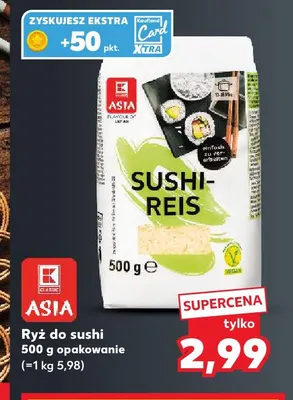 Ryż do sushi Asia promocja w Kaufland