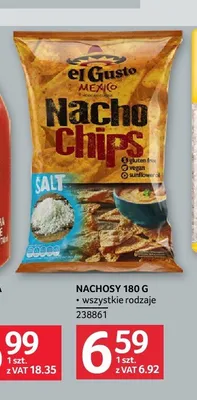 Nachosy El Gusto Mexico promocja w Selgros