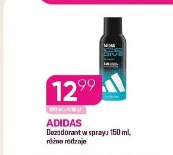 Dezodorant w sprayu Adidas Ice Dive promocja w Drogerie Koliber