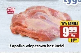 Łopatka wieprzowa bez kości promocja w API Market