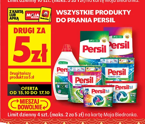 Produkty do prania Persil promocja w Biedronka
