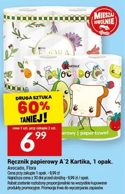 Ręcznik papierowy Kartika Avocado promocja w Twój Market