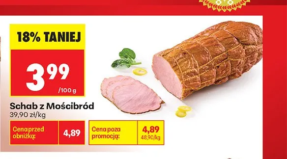 Schab z Mościbród promocja w Biedronka