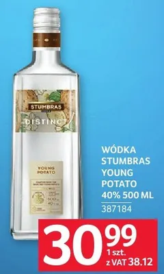 Wódka Young Potato 40% promocja w Selgros