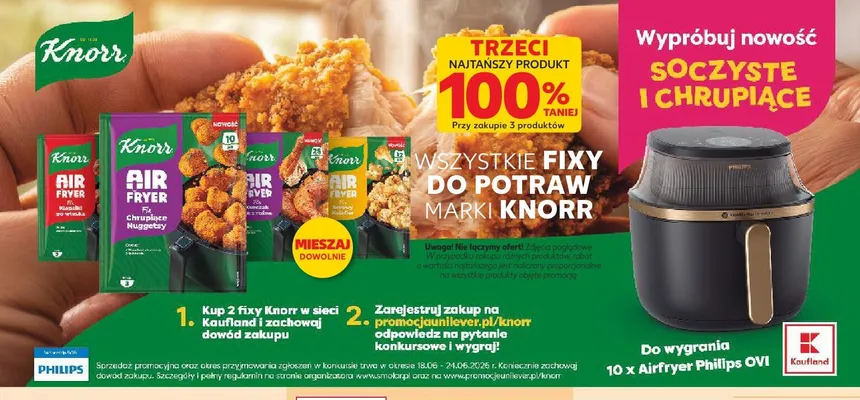Fix do potraw Knorr promocja w Kaufland