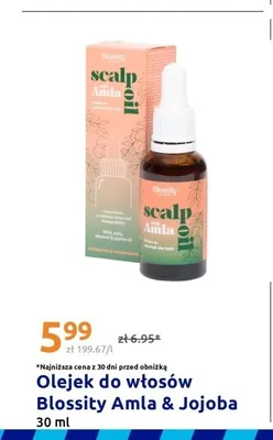 Olejek do włosów Blossity Amla & Jojoba promocja w Action