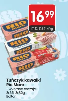 Tuńczyk kawałki wybrane rodzaje promocja w Market Point