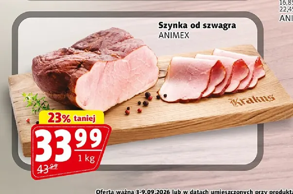 Szynka od szwagra Krakus promocja w Prim Market
