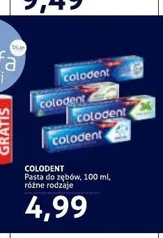 Pasta do zębów Colodent promocja w Blue Stop