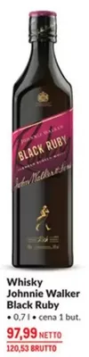 Whisky Johnnie Walker Black Ruby promocja w Makro