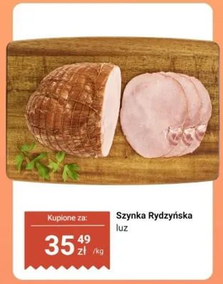 Szynka Rydzińska luz promocja w Dino