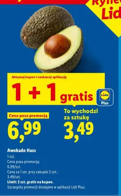 Awokado Hass promocja w Lidl
