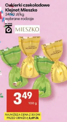 Cukierki czekoladowe Klemot Mieszko promocja w Delikatesy Centrum