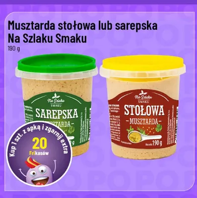 Musztarda sarepska Na Szlaku Smaku promocja w POLOmarket