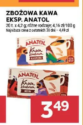 Kawa zbożowa ekspresowa Anatol klasyczna promocja w Stokrotka