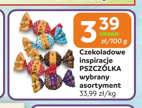Czekoladowe inspiracje Pszczółka promocja w Społem Częstochowa