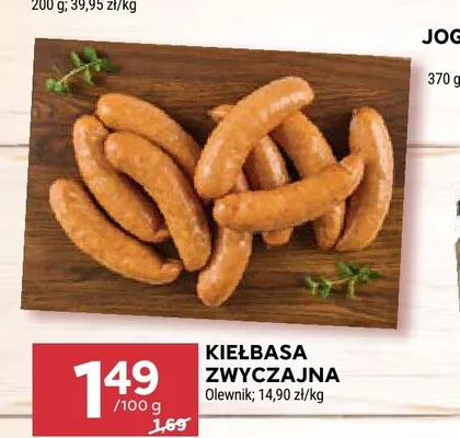 Kiełbasa zwyczajna Olewnik promocja w Stokrotka