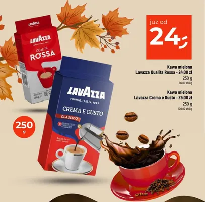 Kawa mielona Lavazza Crema e Gusto promocja w Dealz