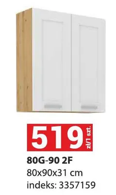 Szafka 80g-90 2F 80x90x31cm promocja w Merkury Market