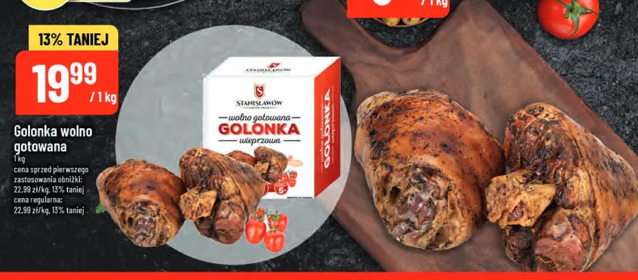 Golonka wolno gotowana Stanisławów promocja w POLOmarket