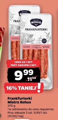 Frankfurterki Mistrz Rohus promocja w Netto