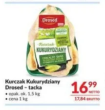Kurczak kukurydziany tacka Drosed promocja w Makro
