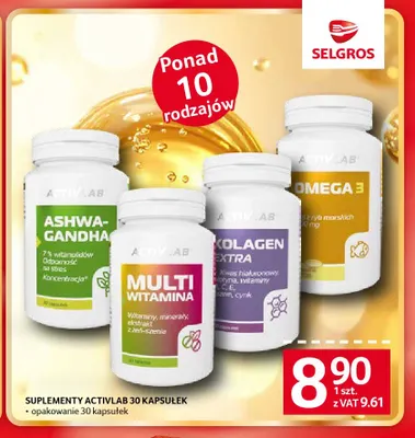 Suplement diety Kolagen Extra Activlab promocja w Selgros