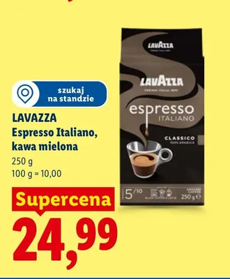 Kawa mielona Lavazza Espresso Italiano promocja w Lidl