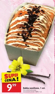 Babka waniliowa promocja w Twój Market
