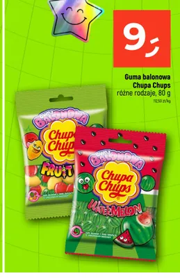 Guma balonowa Chupa Chups Frut promocja w Dealz