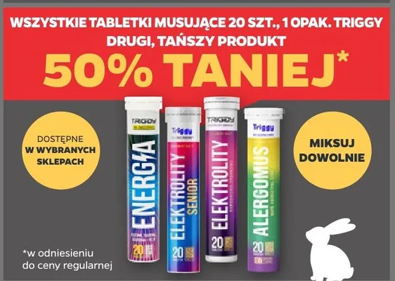 Tabletki musujące calcium Kruger promocja w Netto