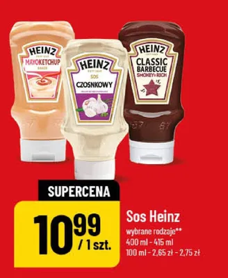 Sos Classic Barbecue Heinz promocja w POLOmarket