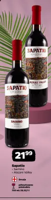 Wino czerwone Sapatio Sachino promocja w Netto