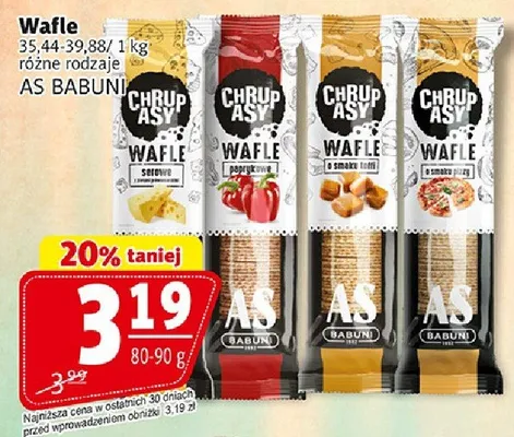 Wafle promocja w Prim Market