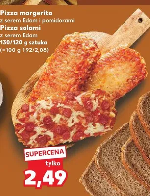 Pizza margerita z serem Edam i pomidorami promocja w Kaufland