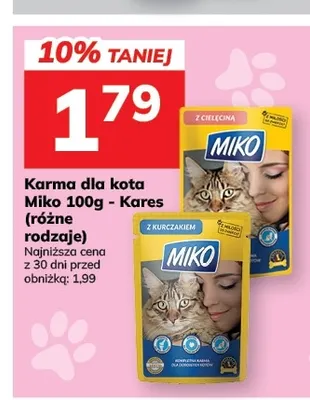 Karma dla kota z kurczakiem Miko promocja w Hitpol