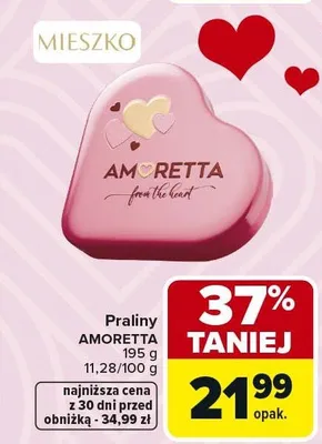 Praliny Amoretta promocja w Carrefour