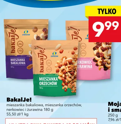 Mieszanka orzechów BakalJe! promocja w LEWIATAN