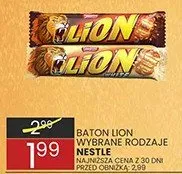 Baton Lion różne rodzaje promocja w Wafelek