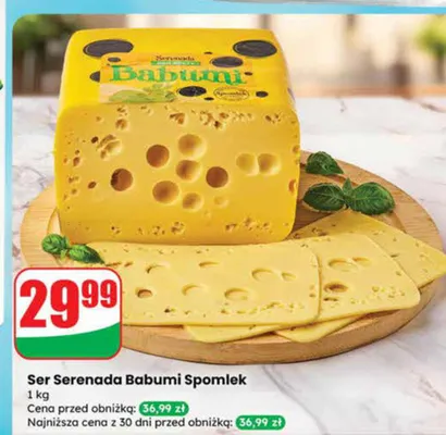 Ser Serenada Babumi Spomlek promocja w Dino