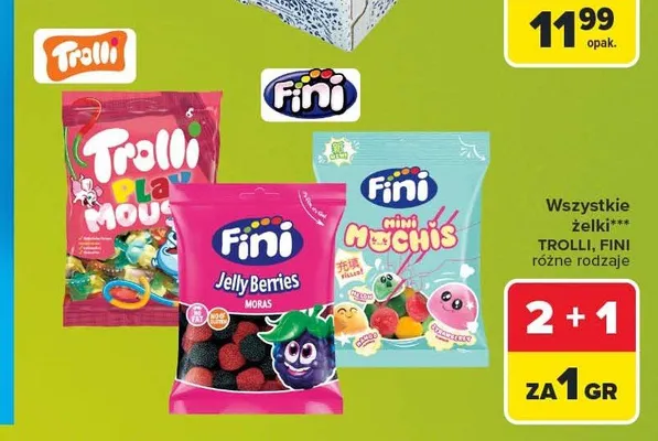 Żelki Fini Jelly Berries Moras promocja w Carrefour