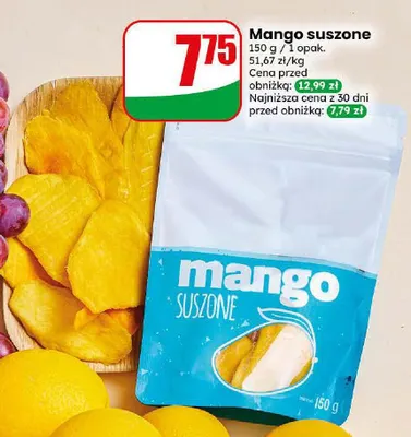 Mango suszone promocja w Dino