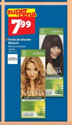 Farba do włosów Joanna Naturia 209 Beżowy Blond promocja w TOPAZ